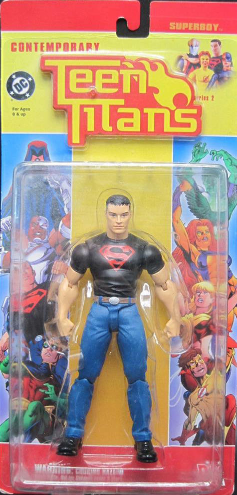 DC Direct (2005) (091x01) Superboy - DC Direct (Teen Titans Contemporary Series 2) action figure collectible - Main Image 3