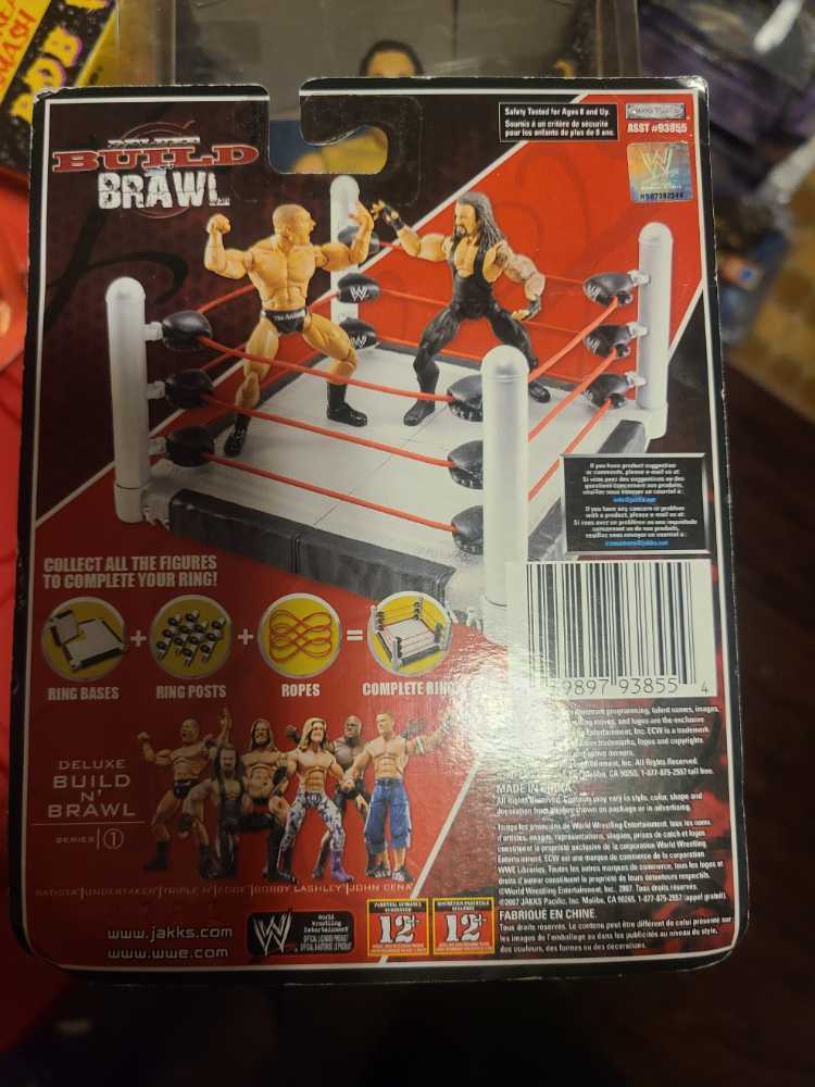 Jakks Pacific Deluxe Build N Brawl Bobby Lashley  - Jakks Pacific / WWE action figure collectible [Barcode 039897938554] - Main Image 2