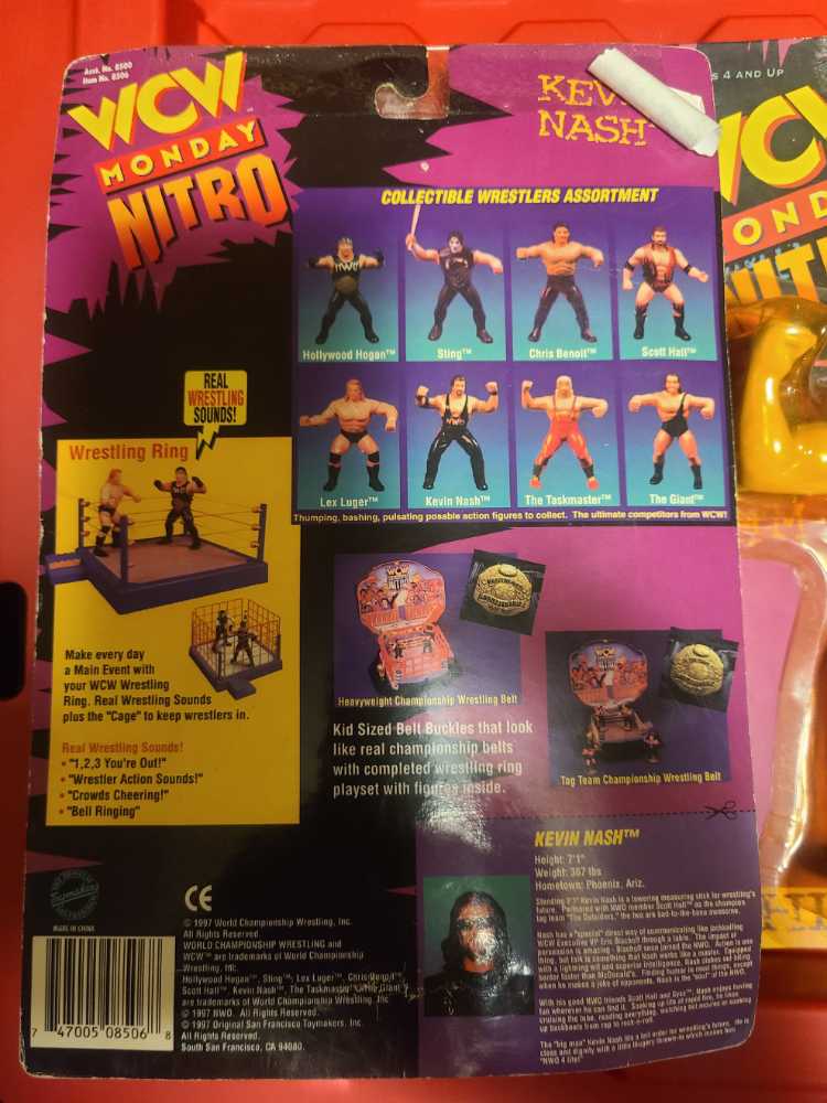 Original Toymakers San Francisco WCW Nwo Kevin Nash  - The Original Toymakers San Francisco (WCW - OSFTM) action figure collectible [Barcode 747005085068] - Main Image 2