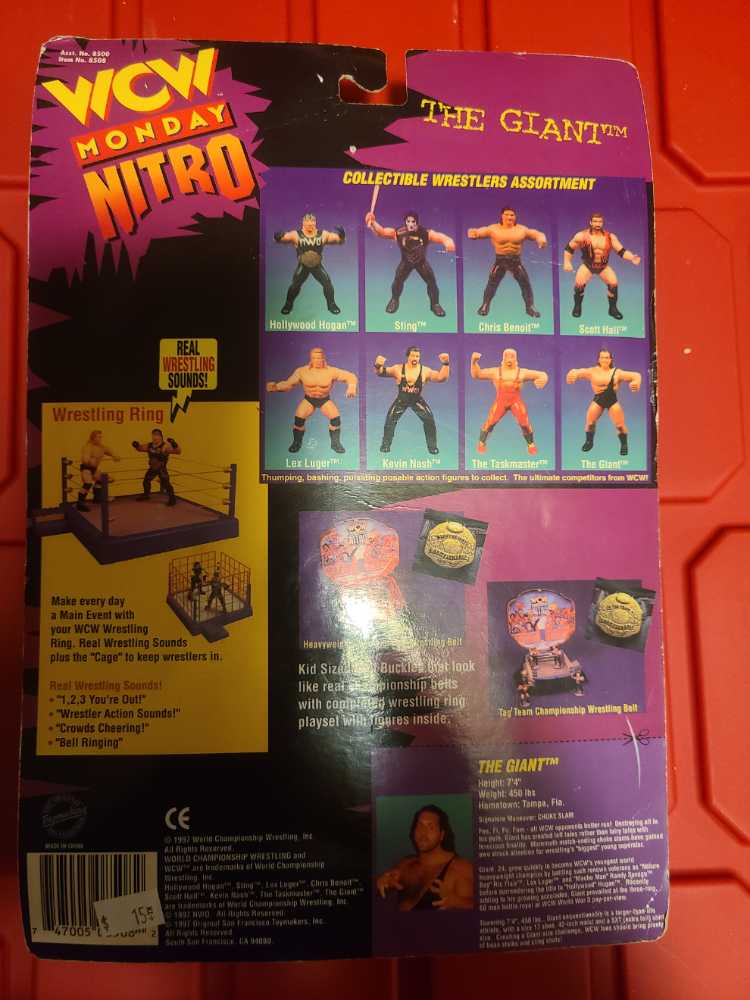 Original Toymakers San Francisco WCW The Giant  - The Original Toymakers San Francisco action figure collectible [Barcode 747005085082] - Main Image 2