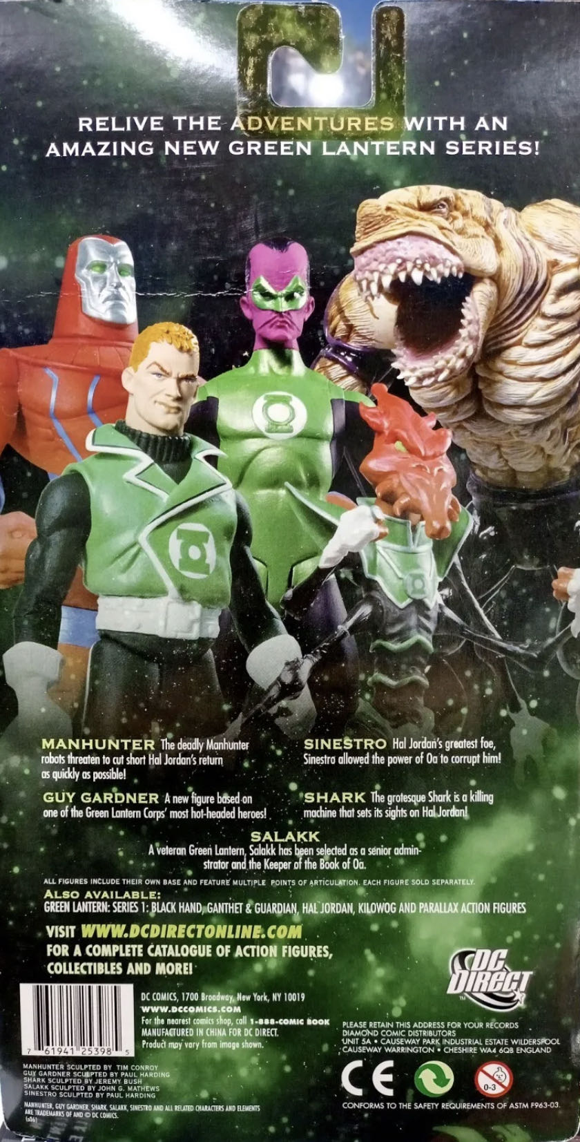 DC Direct (2006) (120x01) Green Lantern - DC Direct (Green Lantern Series 2) action figure collectible - Main Image 4