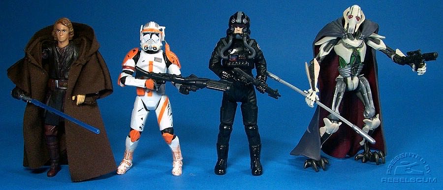 Commemorative Tin Collection - Revenge of the Sith (Exclusive) - Hasbro (Star Wars - 30th Anniversary Collection) action figure collectible [Barcode 653569290643] - Main Image 2