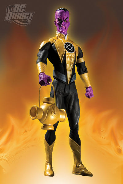 DC Direct (2008) (163x03) Sinestro - DC Direct (Green Lantern Series 3) action figure collectible - Main Image 2