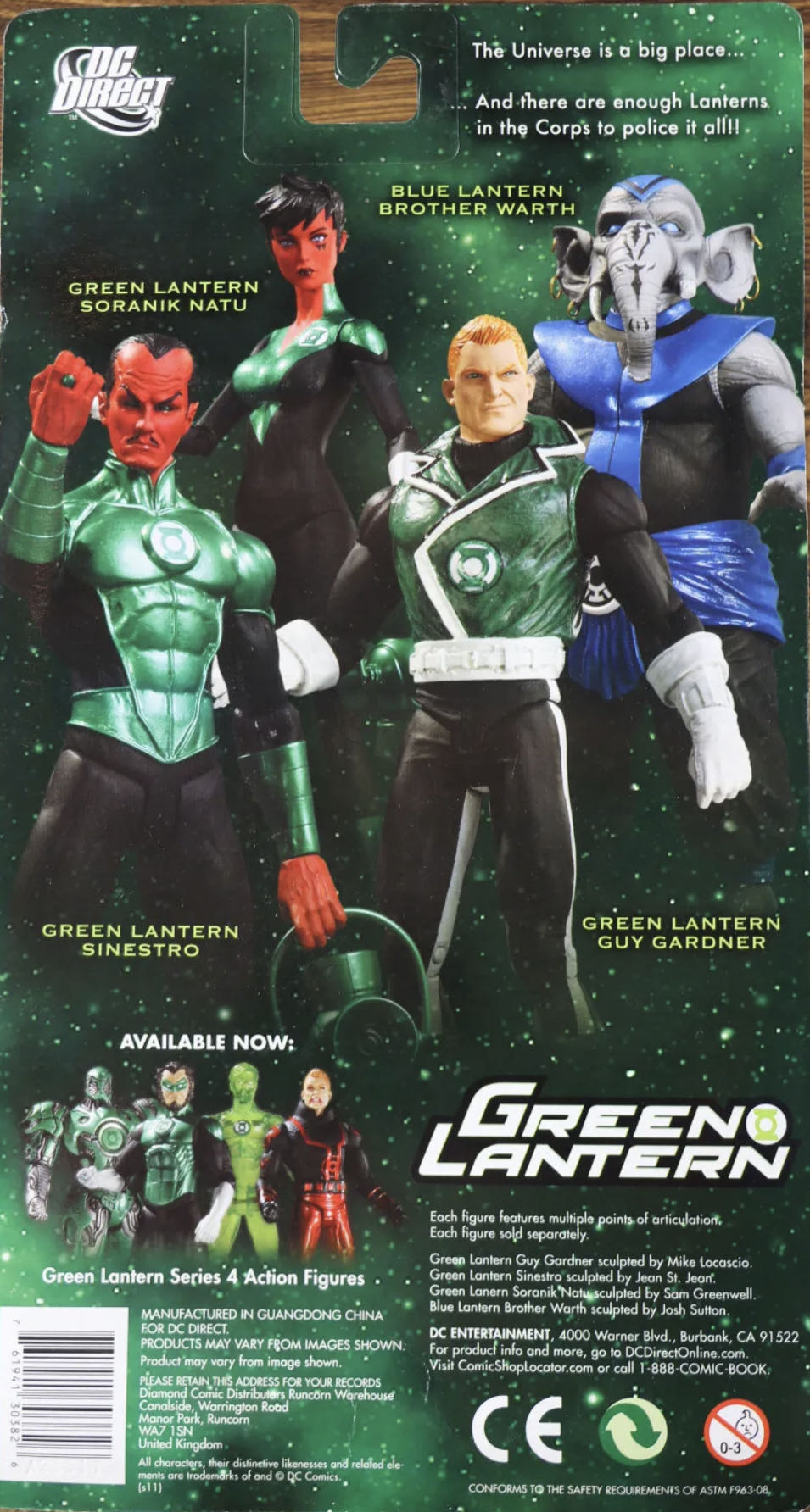 DC Direct (2011) (229x02) Green Lantern - DC Direct (Green Lantern Series 5) action figure collectible - Main Image 4