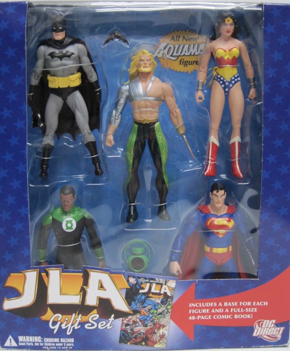 DC Direct (2005) (100x01) Green Lantern - DC Direct (JLA Deluxe Gift Set) action figure collectible - Main Image 3