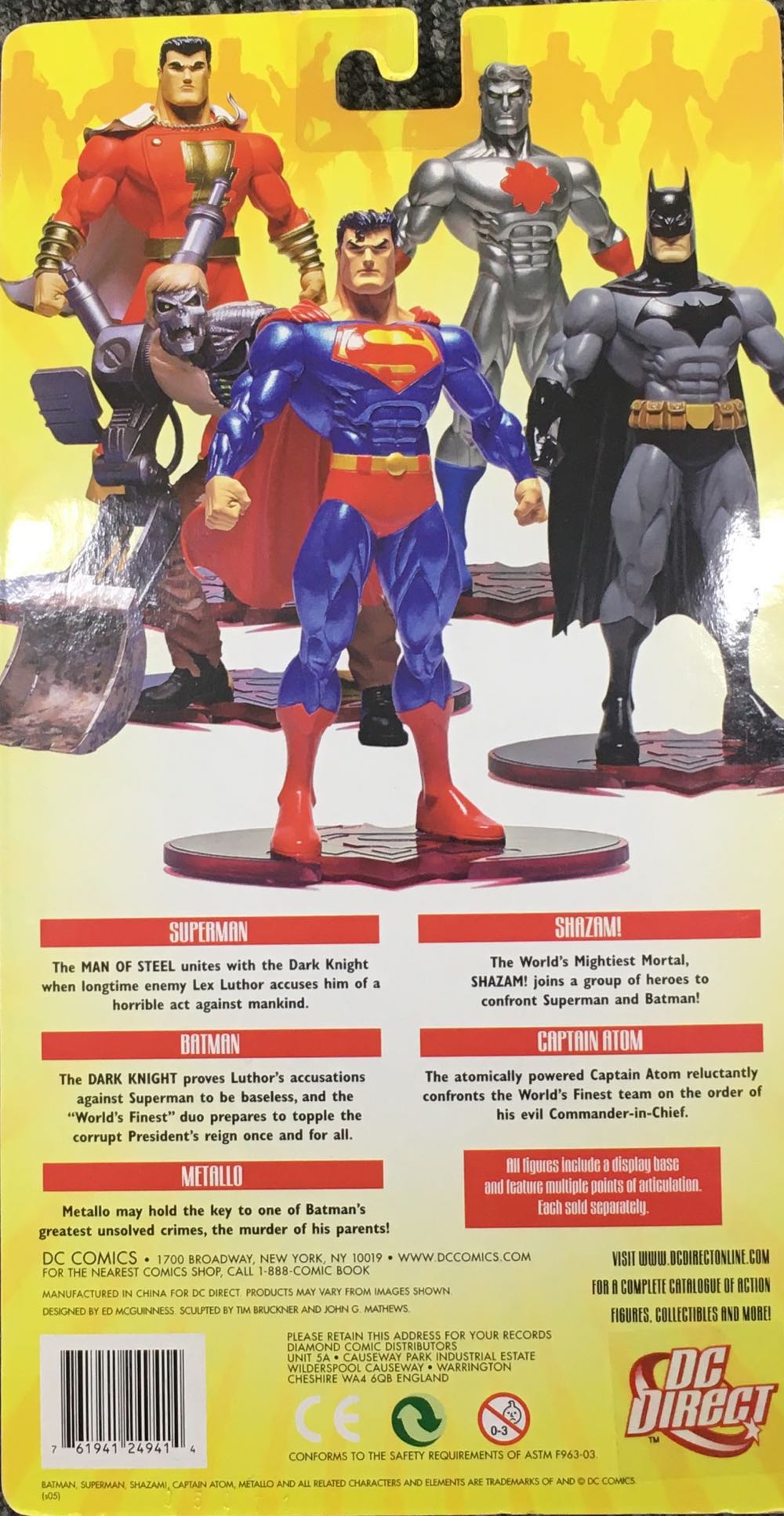 DC Direct (2005) (101x03) Shazam! - DC Direct (Superman/Batman: Public Enemies) action figure collectible - Main Image 4