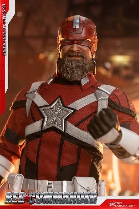 Red Commander (Red Guardian) - Toys Laboratory (Black Widow (2021)) action figure collectible - Main Image 3