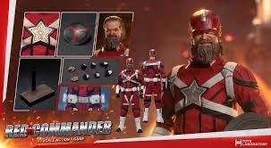 Red Commander (Red Guardian) - Toys Laboratory (Black Widow (2021)) action figure collectible - Main Image 4