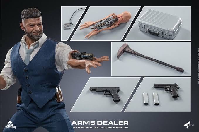 The Arms Dealer (Ulysses Klaue) - Art Figures (Black Panther (2018 Movie) Figures) action figure collectible - Main Image 4
