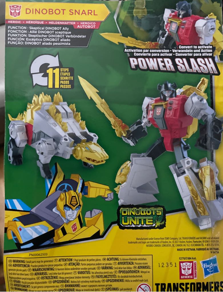 Cyberverse Adventure Snarl - Hasbro (Cyberverse Adventure) action figure collectible [Barcode 195166125923] - Main Image 2