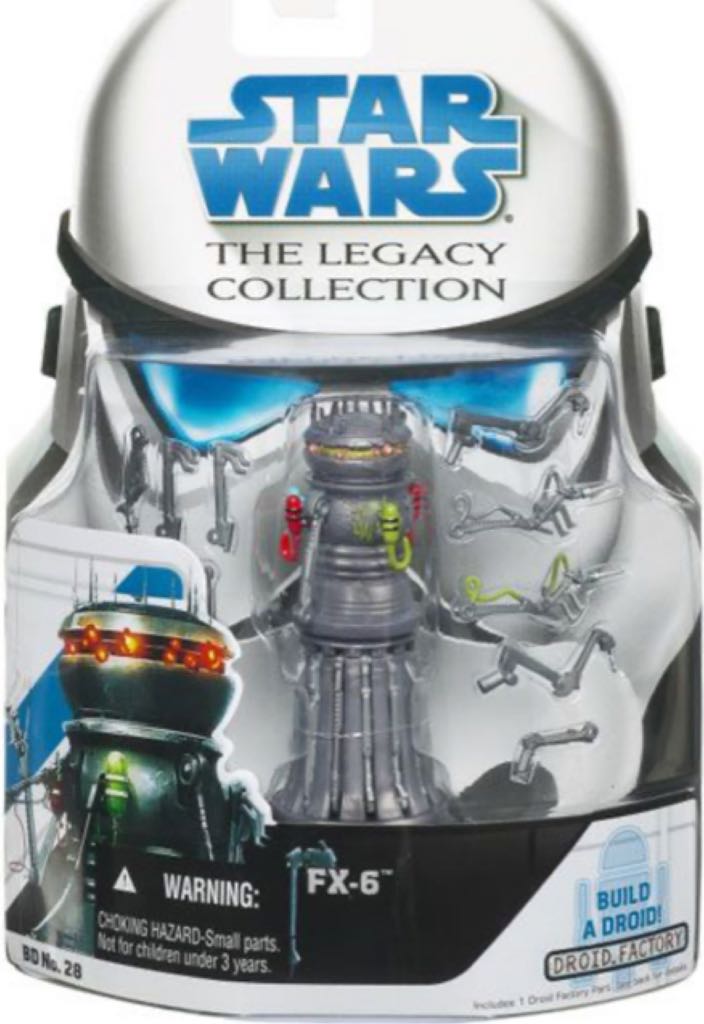 * Loose FX-6 (Medical Droid) - Hasbro (Star Wars: Legacy Collection) action figure collectible - Main Image 2