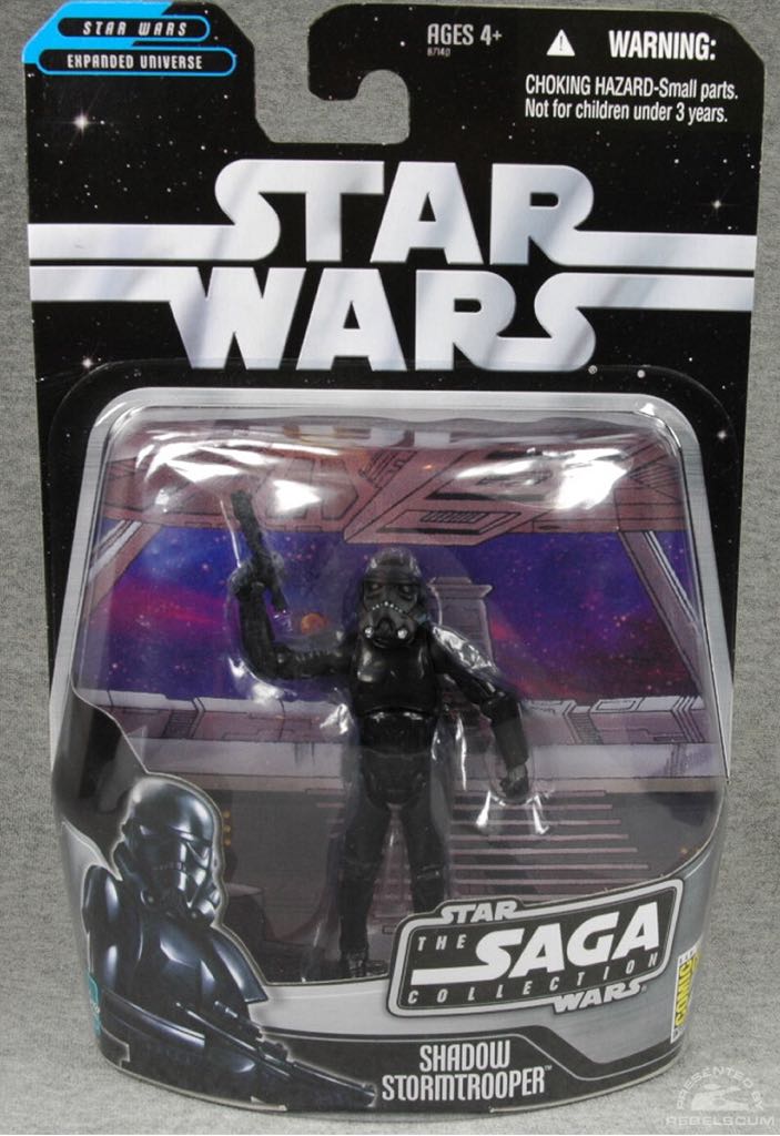 Shadow Stormtrooper - Hasbro (Star Wars - The Saga Collection) action figure collectible - Main Image 2