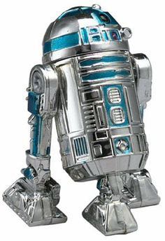 R2-D2 (Silver Anniversary 1977-2002) - Hasbro (Star Wars: SAGA Series) action figure collectible - Main Image 2