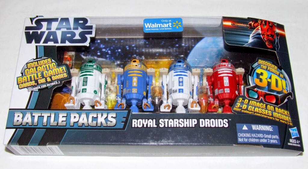 R2-D2 (Royal Starship Droids) - Hasbro (Star Wars: Discover The Force Collection) action figure collectible - Main Image 2