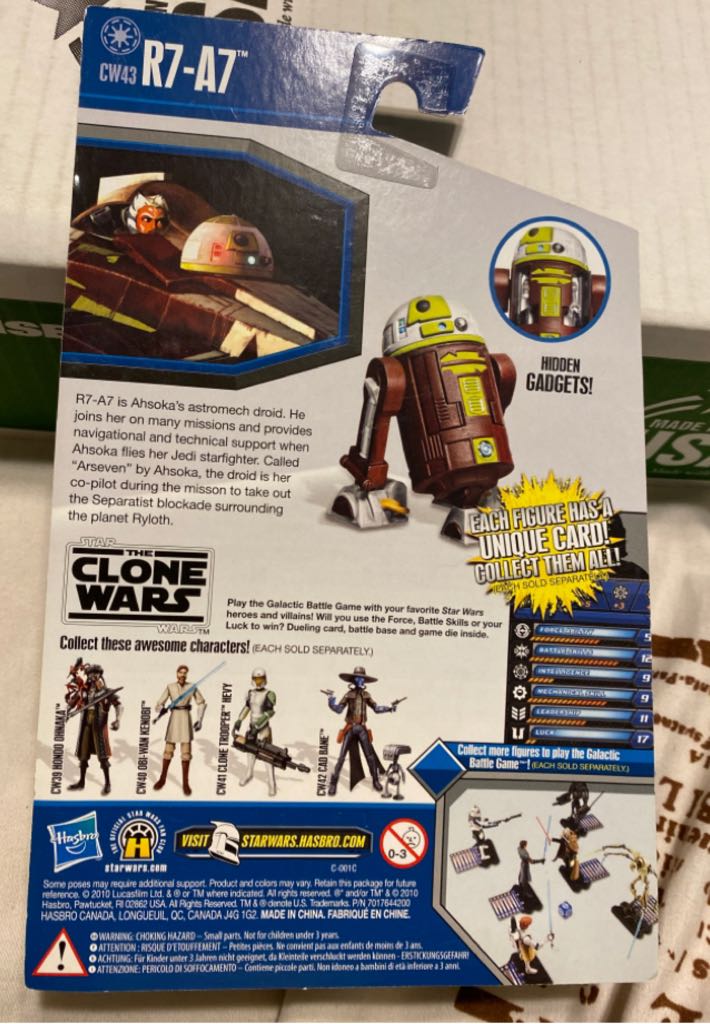 R7-A7 - Hasbro (Droids) action figure collectible - Main Image 2