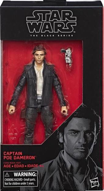 Poe Dameron (Captain) - Hasbro (Star Wars: The Black Series (6”)) action figure collectible - Main Image 2