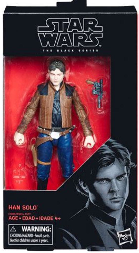 Han Solo - Hasbro (Star Wars: The Black Series (6”)) action figure collectible - Main Image 2