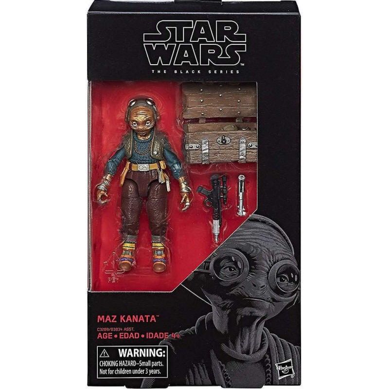Maz Kanata (With Chest Box) - Hasbro (Star Wars: The Black Series (6”)) action figure collectible - Main Image 2
