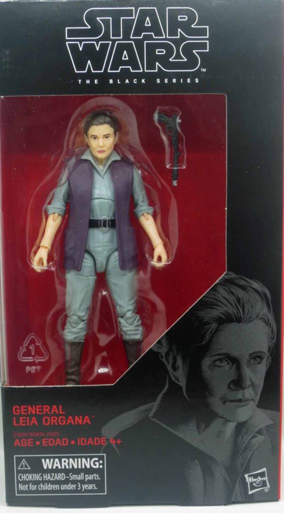 Leia Organa (General) - Hasbro (Star Wars: The Black Series (6”)) action figure collectible - Main Image 2