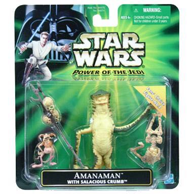Amanaman - Hasbro (Star Wars Power Of The Jedi) action figure collectible - Main Image 2