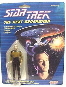 Data - Galoob (Star Trek TNG) action figure collectible - Main Image 2