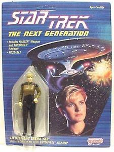 Tasha Yar - Galoob (Star Trek TNG) action figure collectible - Main Image 2