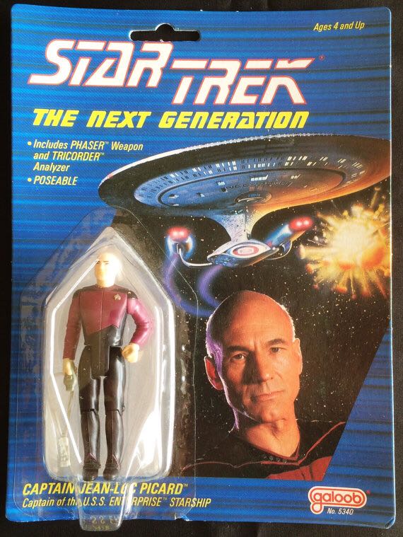 Jean-Luc Picard - Galoob (Star Trek TNG) action figure collectible - Main Image 2