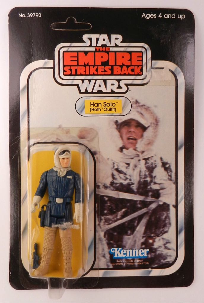 Han Solo (Hoth Outfit) - Kenner (Star Wars: Original Kenner Collection) action figure collectible - Main Image 2