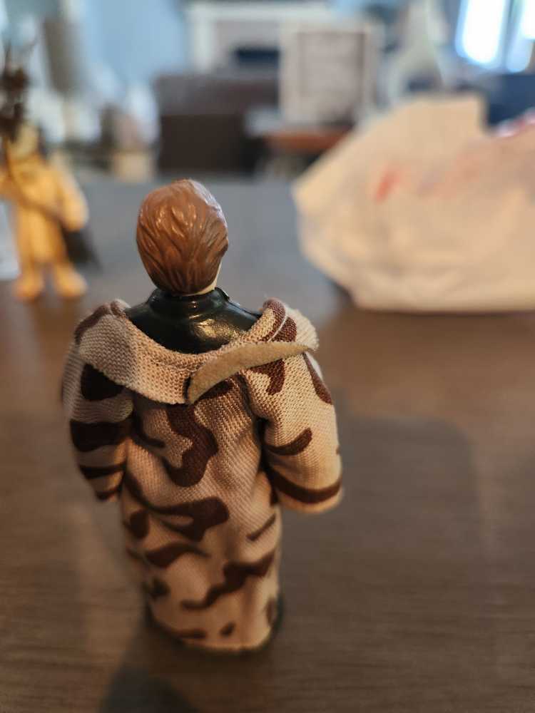 Han Solo Trench Coat (Printed Lapels) - Kenner (Star Wars: Original Kenner Collection) action figure collectible - Main Image 4