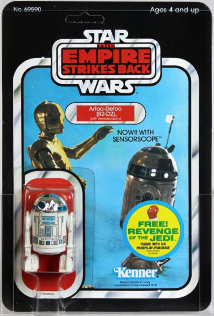 R2-D2 With Sensorscope - Kenner (Star Wars: Original Kenner Collection) action figure collectible - Main Image 2