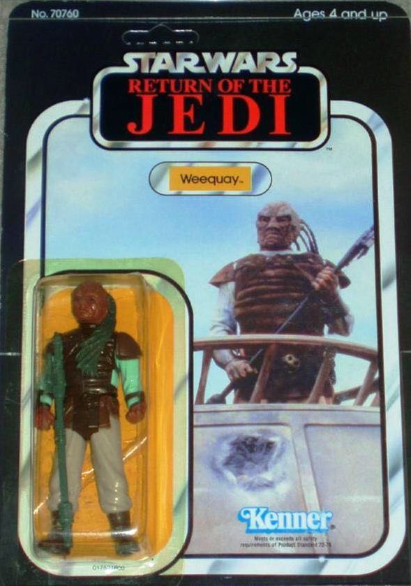 Star Wars: Weequay - Kenner (Original Line) action figure collectible - Main Image 2
