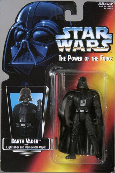 Darth Vader (Long Lightsaber) - Hasbro (Star Wars: Power Of The Force) action figure collectible - Main Image 2
