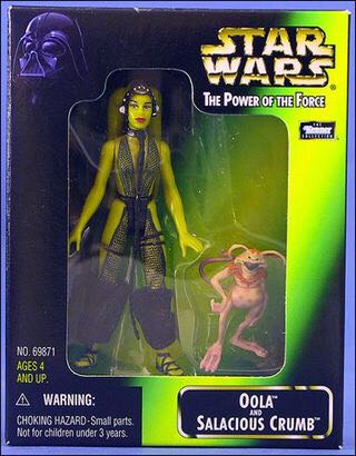 Oola (Jabba’s Dancer) - Hasbro (Star Wars: Power Of The Force) action figure collectible - Main Image 2