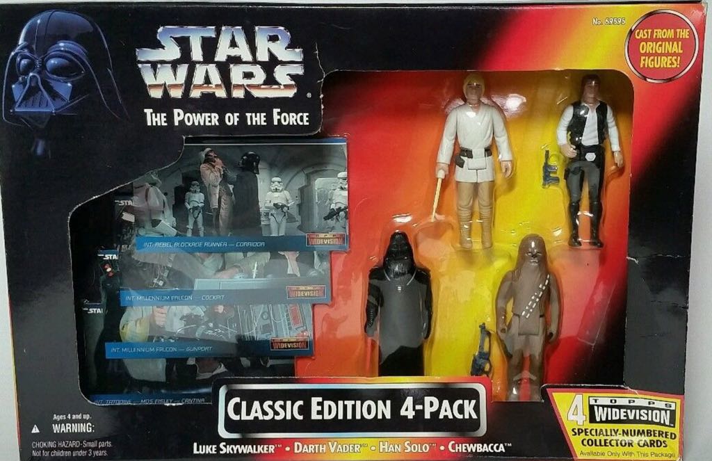 Han Solo (Classic Edition 4-Pack) - Hasbro (Star Wars: Power Of The Force) action figure collectible - Main Image 2