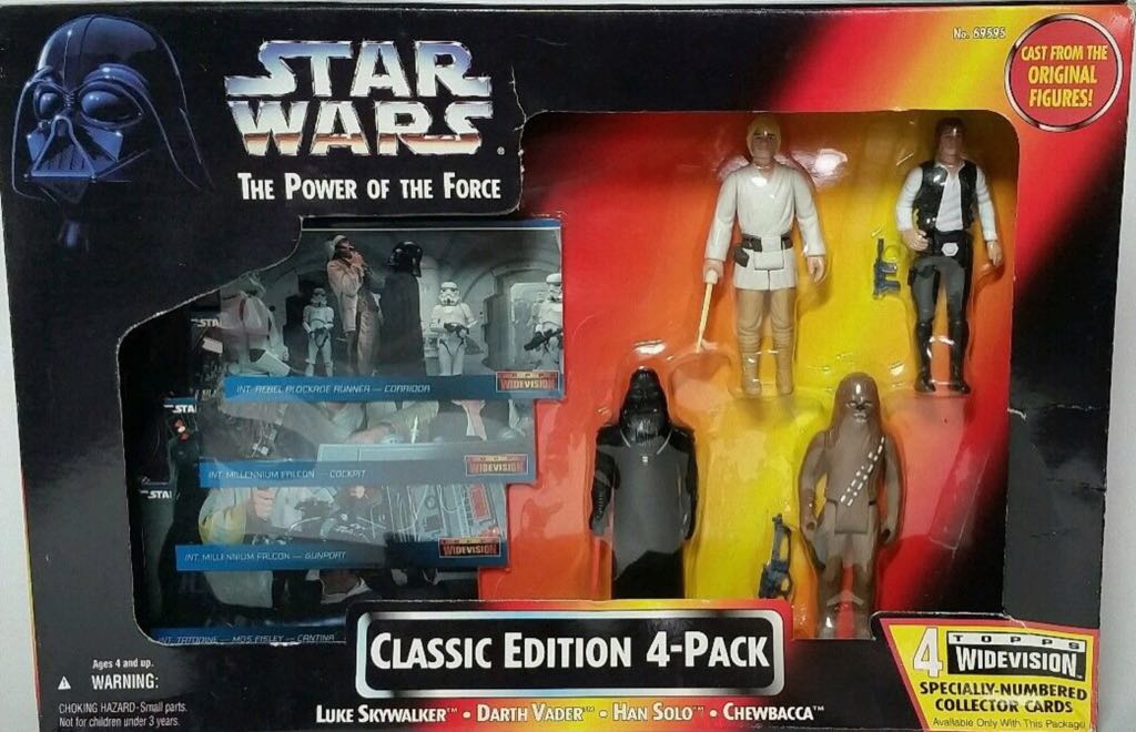 Chewbacca (Classic Edition 4-Pack) - Hasbro (Star Wars: Power Of The Force) action figure collectible - Main Image 2