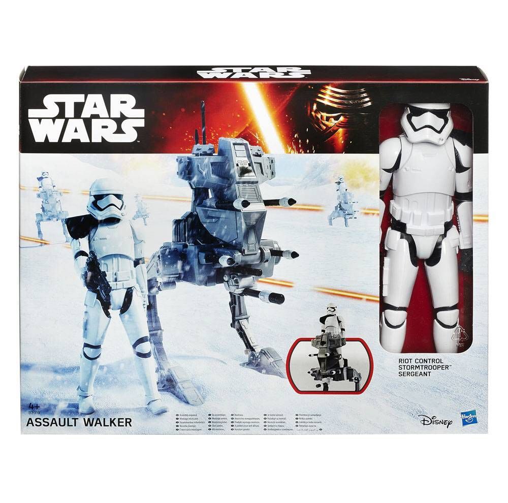 Stormtrooper Sergeant (with Assault Walker) - Hasbro (Star Wars: The Force Awakens Collection) action figure collectible - Main Image 2