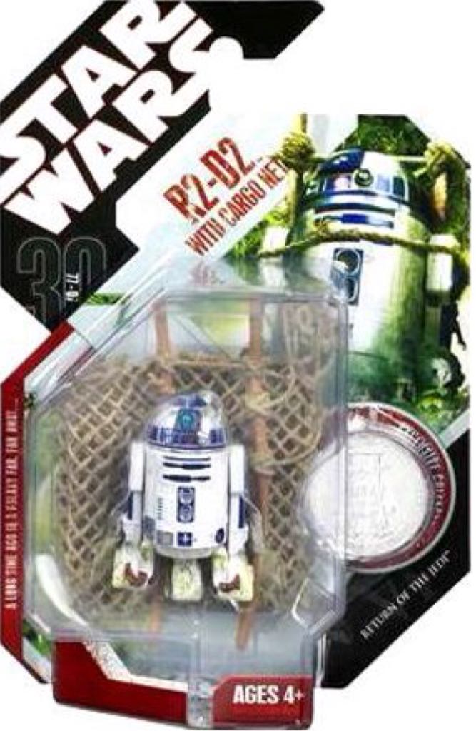 R2-D2 (with Cargo Net) - Hasbro (Star Wars: The 30th Anniversary Collection) action figure collectible - Main Image 2