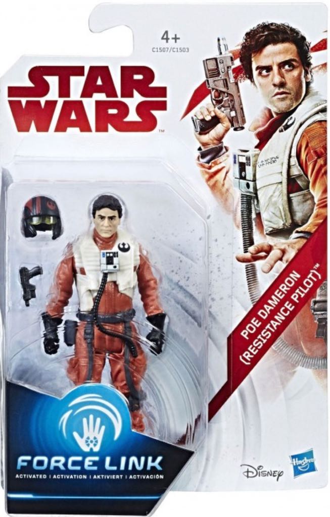 Poe Dameron (Resistance Pilot) - Hasbro (Star Wars: The Last Jedi Collection) action figure collectible - Main Image 2
