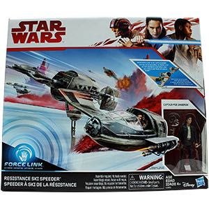 Poe Dameron (with Ski Speeder) - Hasbro (Star Wars: The Last Jedi Collection) action figure collectible - Main Image 2