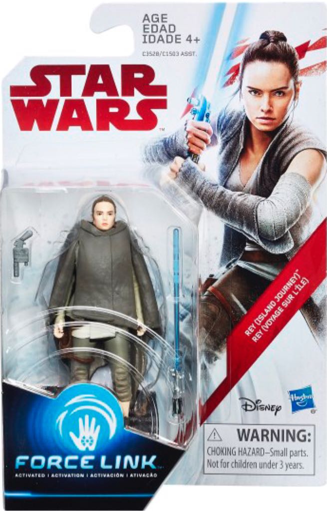 Rey (Island Journey) - Hasbro (Star Wars: The Last Jedi Collection) action figure collectible - Main Image 2