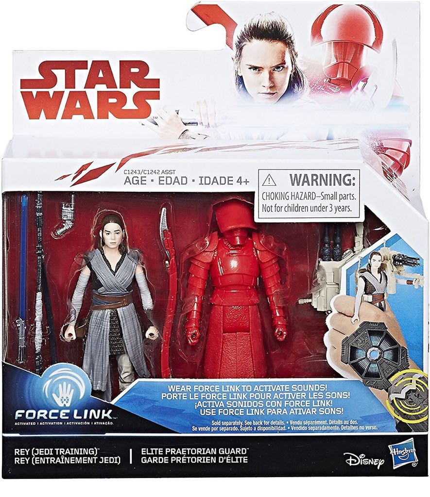 Rey (Jedi Training) - Hasbro (Star Wars: The Last Jedi Collection) action figure collectible - Main Image 2