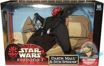 Darth Maul (with Speeder Bike) - Hasbro (Star Wars: 12” Collection) action figure collectible - Main Image 2