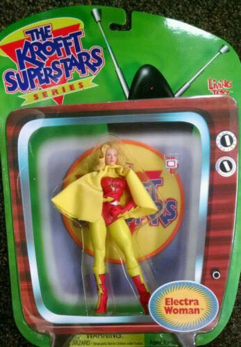 Electra Woman - Living Toyz (Krofft Superstars) action figure collectible [Barcode 691099103149] - Main Image 2