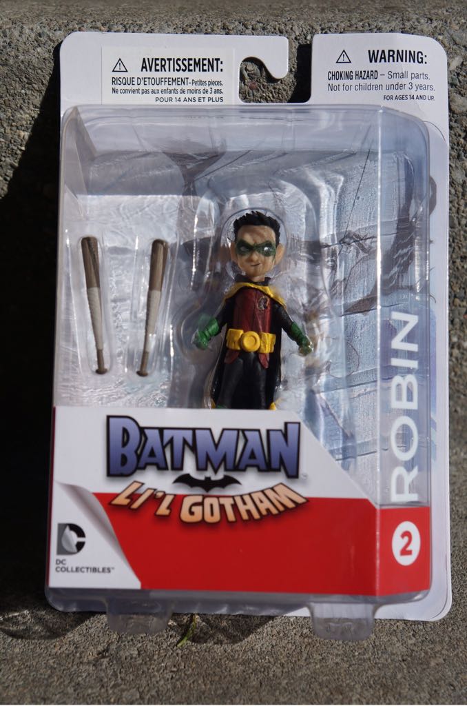 Robin - DC Collectibles (Li’l Gotham) action figure collectible [Barcode 761941322520] - Main Image 2