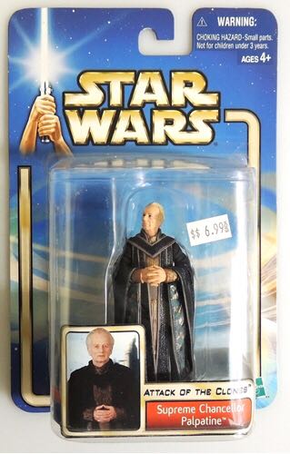Palpatine (Supreme Chancellor) - Hasbro (Star Wars: SAGA Series) action figure collectible - Main Image 2