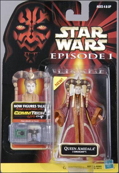 Queen Amidala (Coruscant) Episode I - Basic - Hasbro (Star Wars Episode I: The Phantom Menace) action figure collectible - Main Image 2
