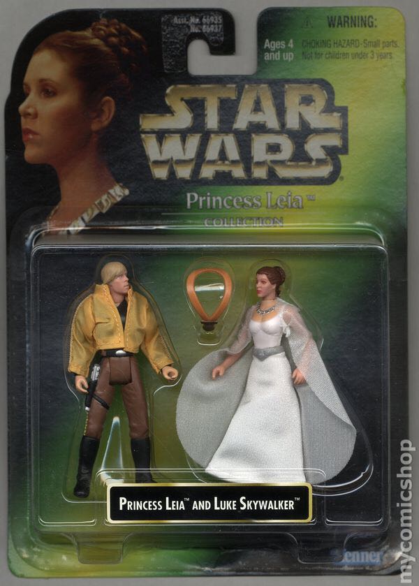 Luke Skywalker (Princess Leia Collection Ceremonial) - Hasbro (Star Wars: Power Of The Force) action figure collectible - Main Image 2