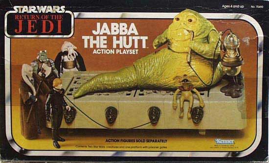 Jabba The Hutt (Vintage 1983) - Kenner (Star Wars: Original Kenner Collection) action figure collectible - Main Image 2