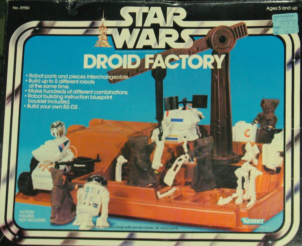 Mechano Droid (Droid Factory) - Kenner (Star Wars: Original Kenner Collection) action figure collectible - Main Image 2