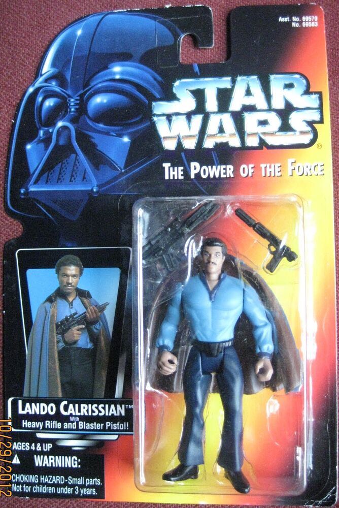 Lando Calrissian - Hasbro (Star Wars: Power Of The Force) action figure collectible [Barcode 0076281695839] - Main Image 2